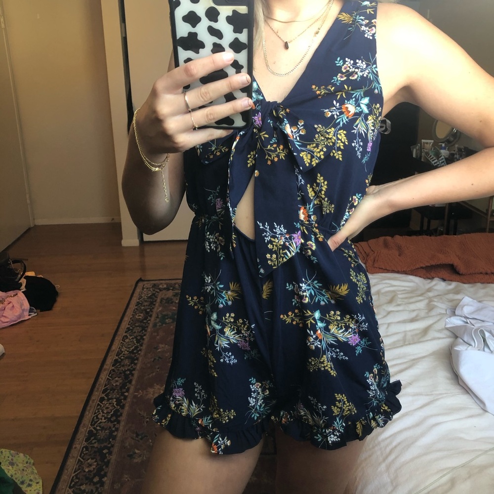 floral romper